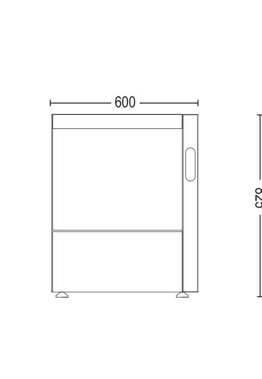 Disegno tecnico fronte