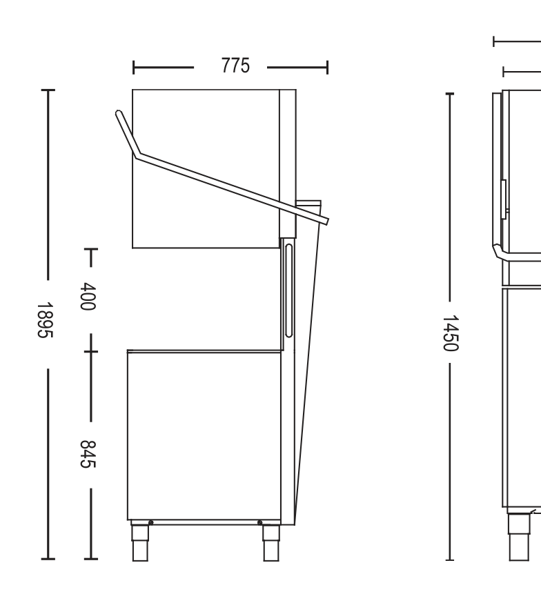 Disegno tecnico fronte